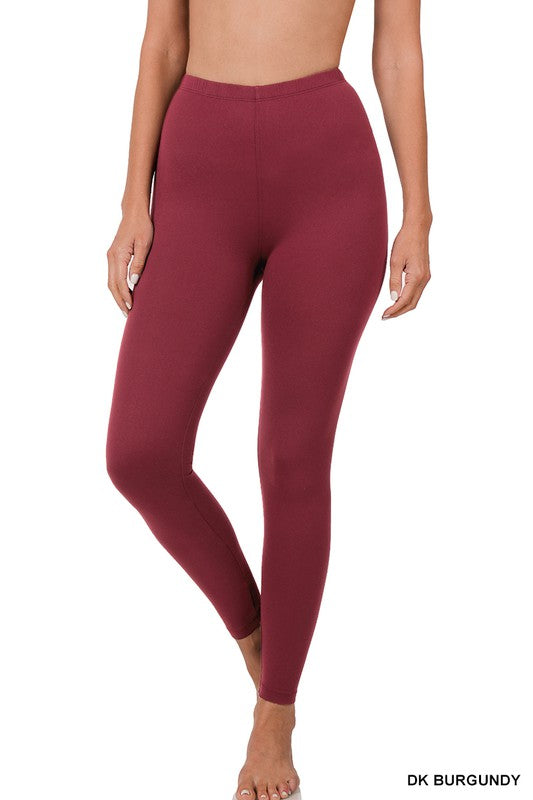 Microfiber Full-Length Leggings
