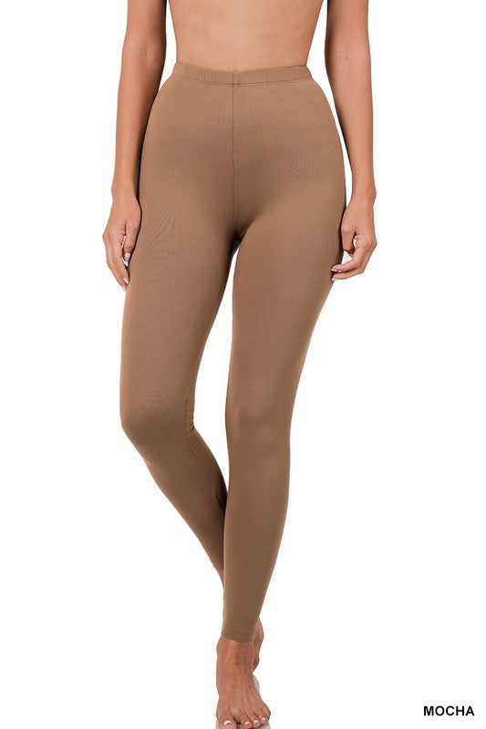 Microfiber Full-Length Leggings