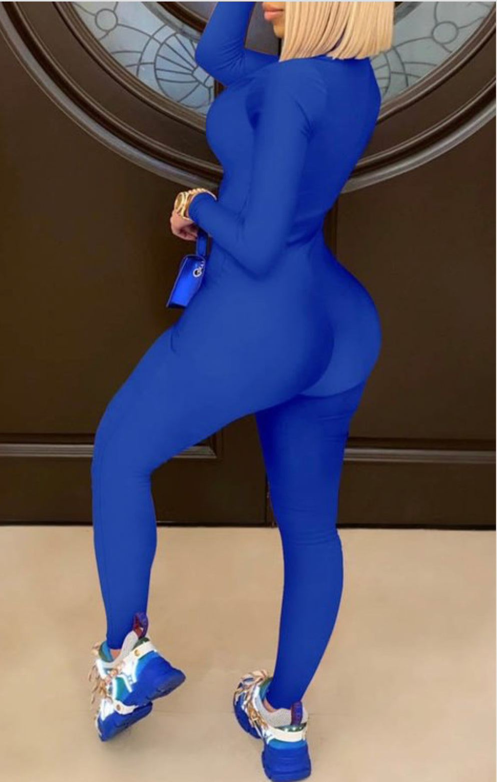 Blue Jumpsuit