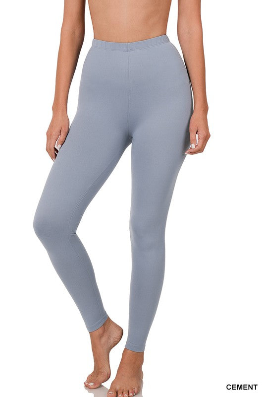 Microfiber Full-Length Leggings