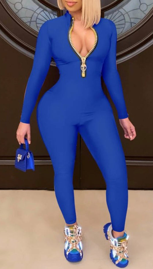 Blue Jumpsuit