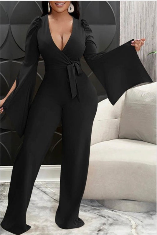 Black jumpsuit