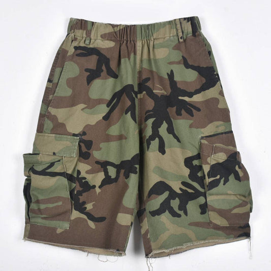 CAMO MULTI POCKET SHORTS
