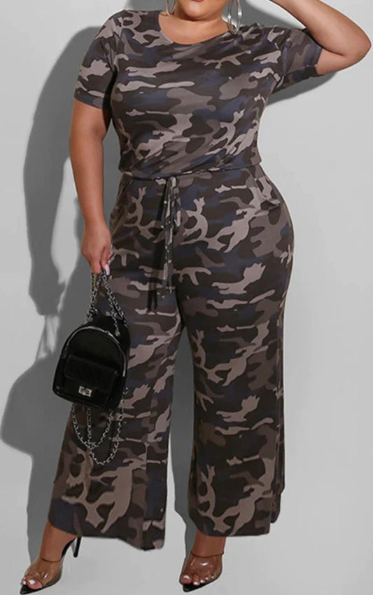 Camouflage Jumpsuit